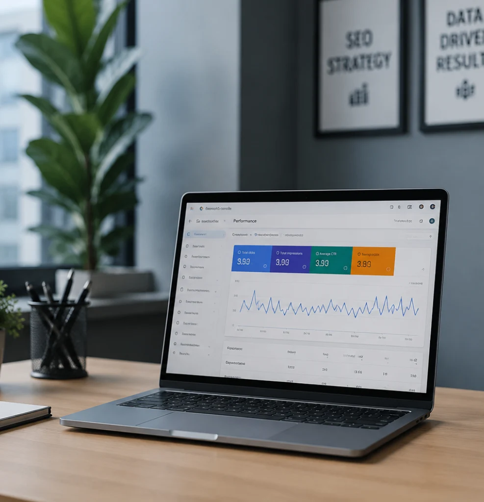 google search console dashboard